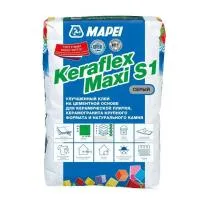 Высокоэластичный клей для плитки Keraflex Maxi S1 Mapei, 25кг