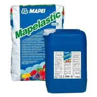 Двухкомпонентная гидроизоляция Mapelastic Mapei 32кг (A+B компоненты)