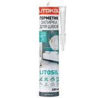 Санитарный силиконовый герметик Litosil Litokol, 280 мл.