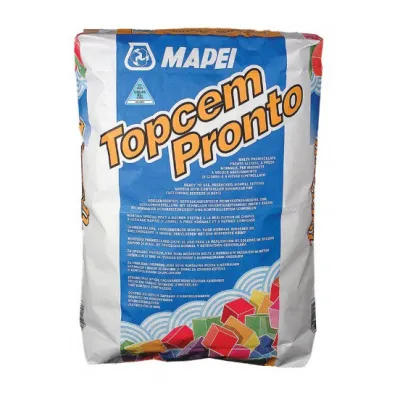 Грубый цементный ровнитель Mapei Topcem Pronto для внутренних и наружных работ, 25 кг